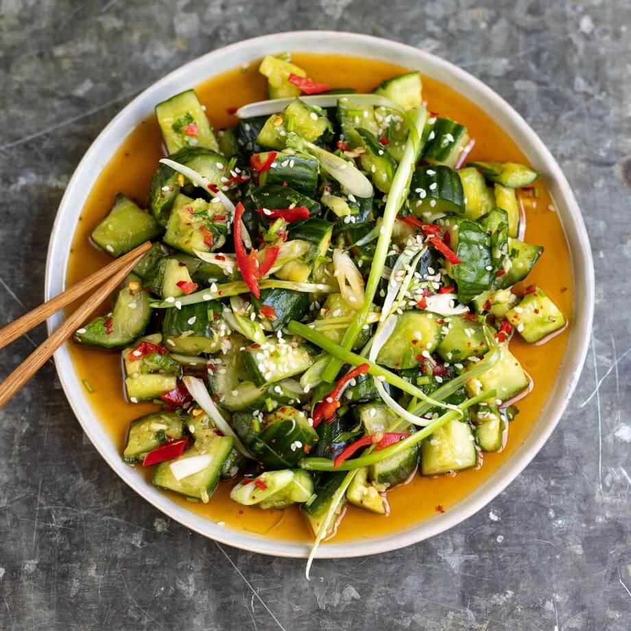 Cucumber pickle recipe / Riverford