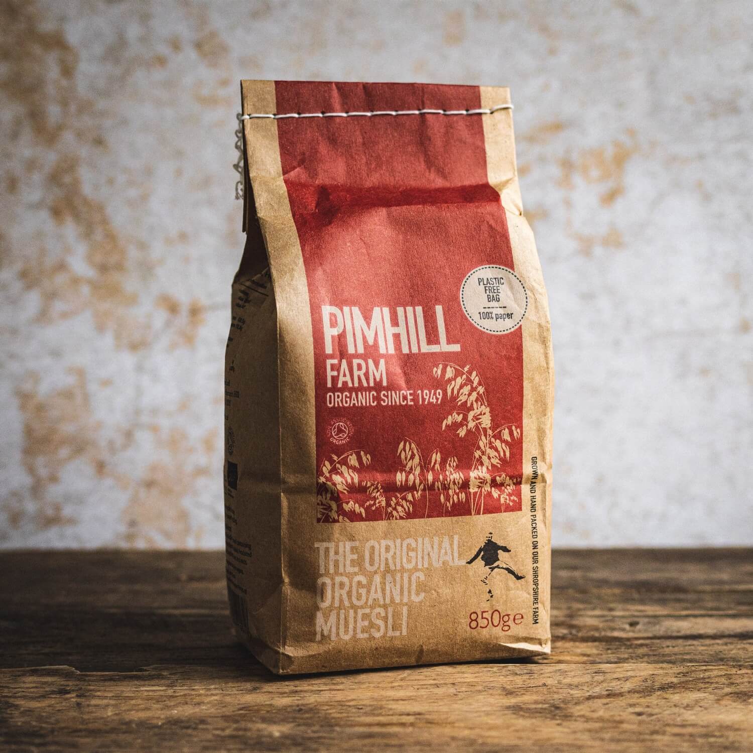Organic Pimhill original muesli 850g / Riverford