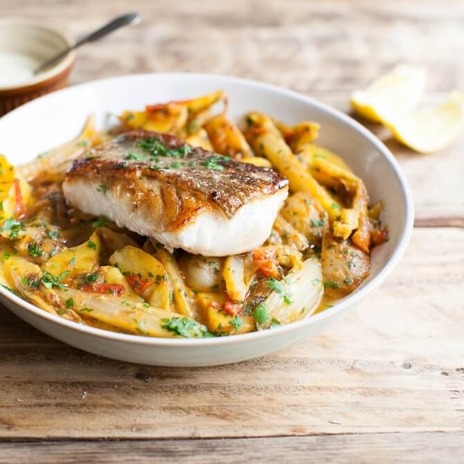 Braised fennel recipe / Riverford