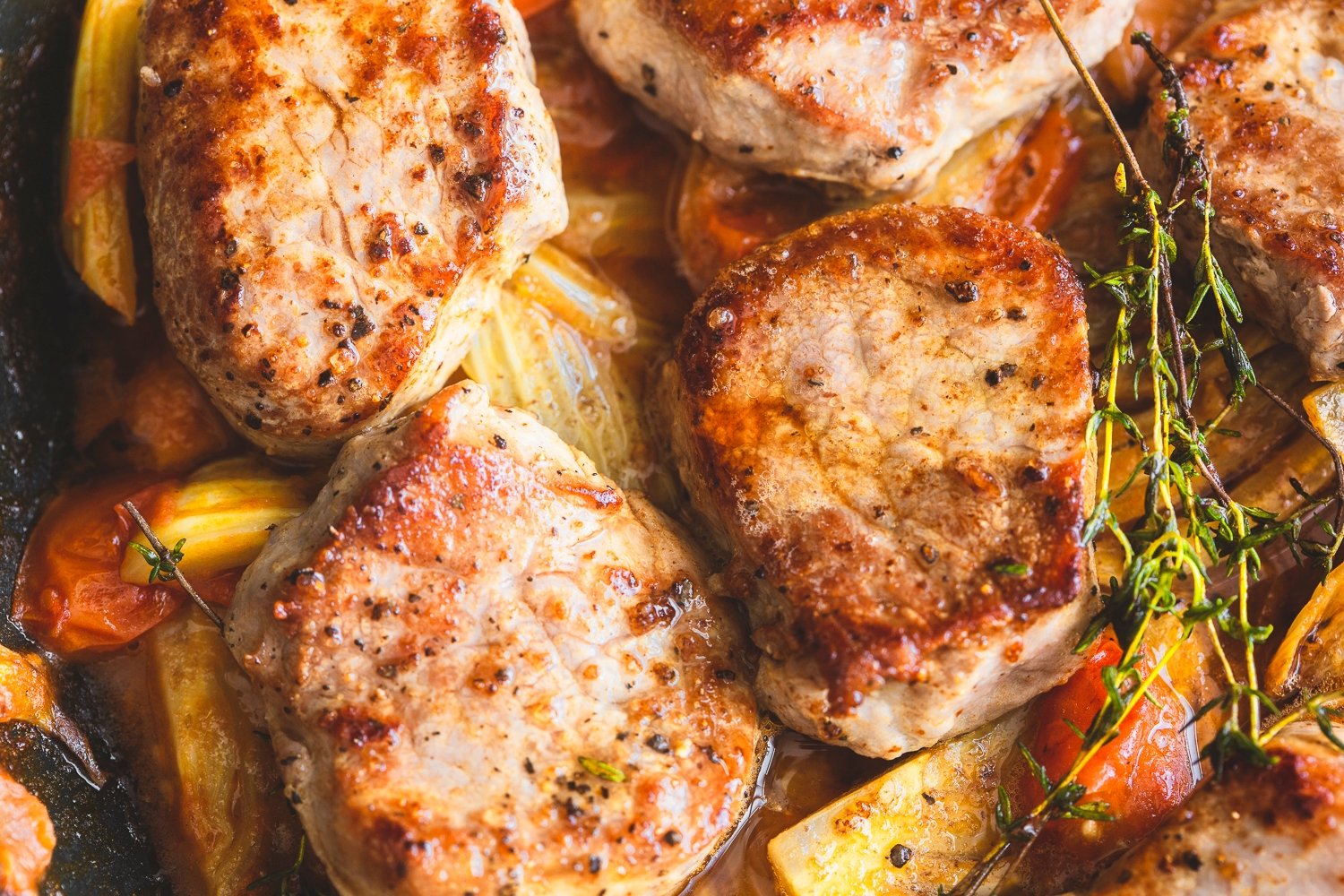 Pork medallions