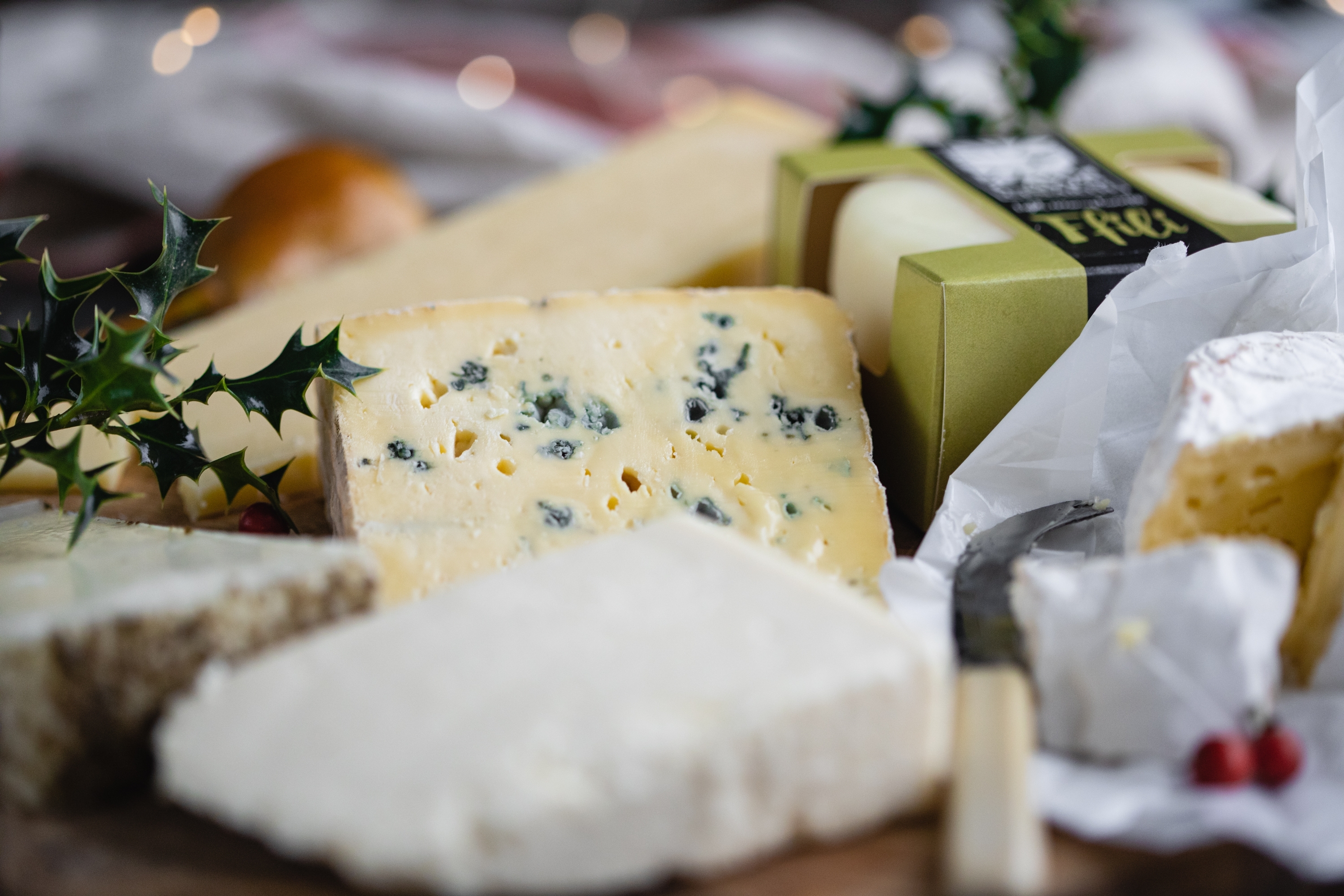 British cheese box
