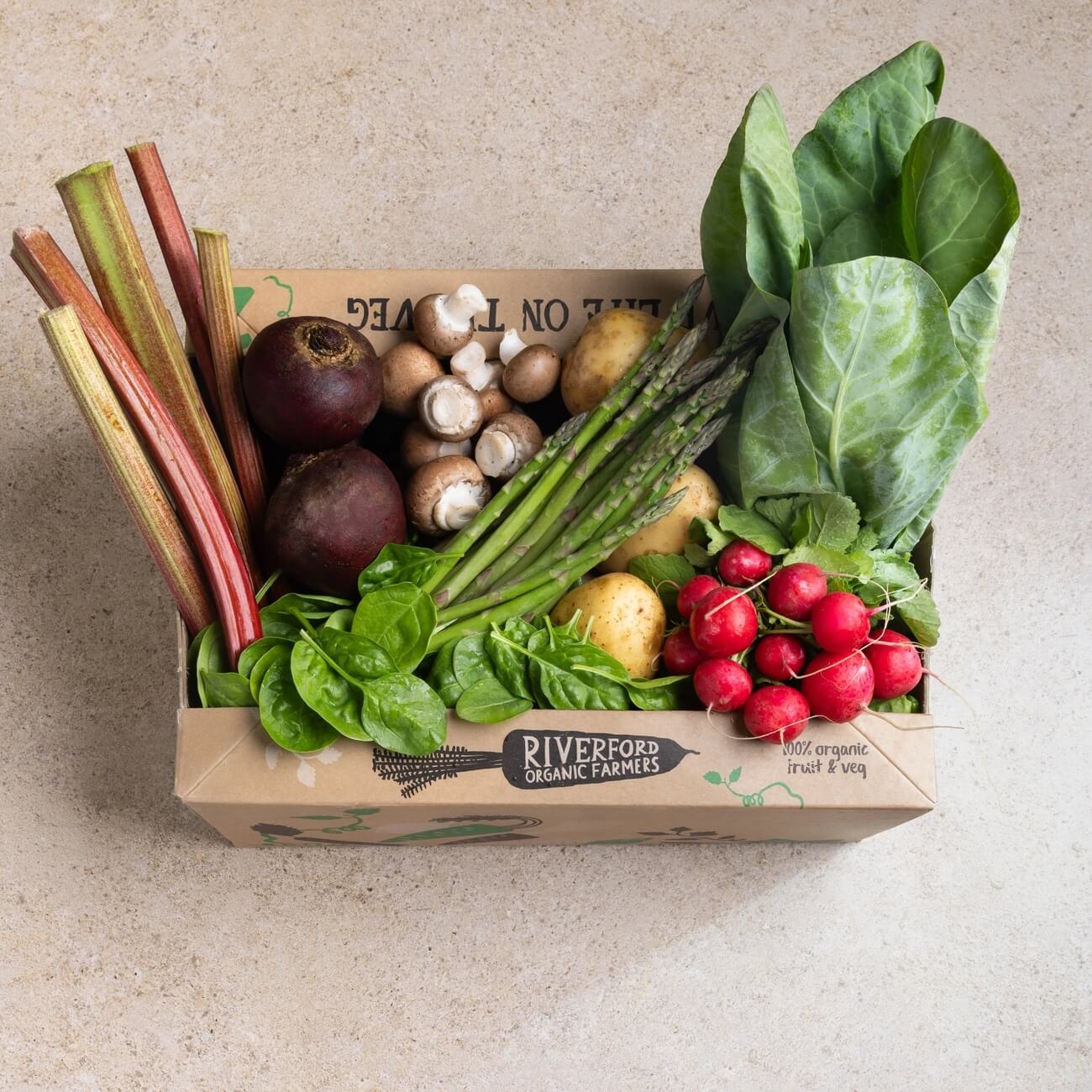 100% UK Organic Veg Box — medium